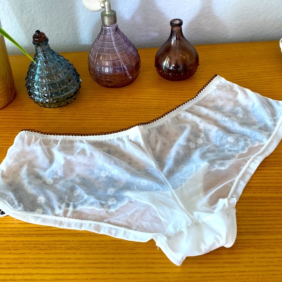 NWOT FELINA Lingerie Set - 32C Bra and matching Boy Shorts - Picture 6 of 8